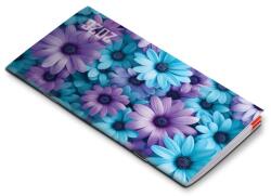 REALSYSTEM 2026 Zsebirka 8011-51 kékvirág naptár (8011-51) - bestbyte