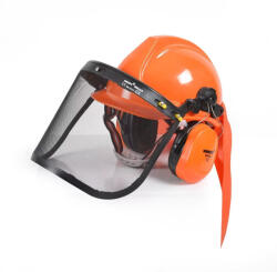 Hecht Casca de protectie Hecht 900100 cu viziera si antifoane (HECHT900100) - agromoto