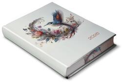 Realsystem 2026 Librobello Kalendárium Hölgyeknek 5421-65 élfestett kolibri határidőnapló (5421-65) - bestbyte