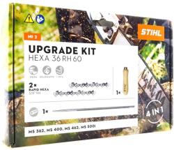 STIHL KIT Rapid Hexa 36RH60 2 lanturi 40 cm 1, 6mm 3/8" pila hexagonala 5.2 mm maner pila (31320074700) - agromoto