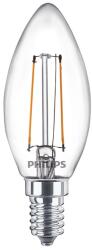 Philips 929001238395 E14 25W átlátszó meleg-fehér gyertya alakú LED fényforrás (00195989) - bestbyte