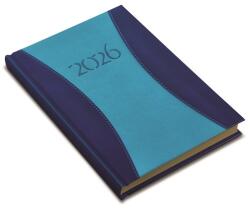 REALSYSTEM 2026 PrémiumA 9412-74 B6 kék zsebnaptár (9412-74) - bestbyte