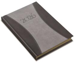 REALSYSTEM 2026 PrémiumA 9412-73 B6 szürke zsebnaptár (9412-73) - bestbyte