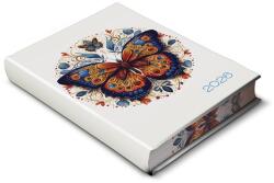 Realsystem 2026 Librobello Kalendárium Hölgyeknek 5421-64 élfestett lepke határidőnapló (5421-64) - bestbyte