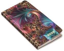 REALSYSTEM 2026 Flexi 5811-84 fraktál álló zsebnaptár (5811-84) - bestbyte