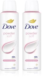 Dove Powder Fresh антиперспирант спрей 2x150ml