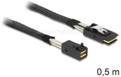 Delock Mini SAS HD x 4 SFF 8643 apa > Mini SAS x 4 36 Pin SFF 8087 apa kábel, 0, 5 m (DL83388) (DL83388)