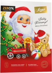 Szerencsi Zero% Adventi kalendárium tejcsokoládé édesítőszerrel 50 g
