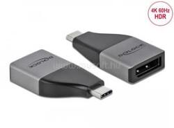 Delock Átalakító USB Type-C male to Displayport female (DP Alt Mode) 4K 60Hz (DL64151) (DL64151)