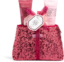 IDC Institute INS. ajándékcsomag illatosított rózsa fürdő neszesszerben