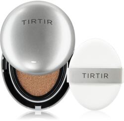 TIRTIR Mask Fit Aura Cushion Mini hidratáló alapozó sminkszivaccsal az élénk bőrért árnyalat 43N Deep Cocoa 4.5 g