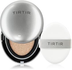 TIRTIR Mask Fit Aura Cushion Mini hidratáló alapozó sminkszivaccsal az élénk bőrért árnyalat 27C Cool Beige 4.5 g