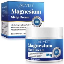 ALIVER Alvásjavító krém magnéziummal, levendula olajjal, édes mandula olajjal, E-vitaminnal, Aliver, 90 g