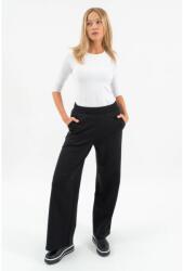 BUDMIL Bő szárú szabadidőnadrág Női L fekete 20210452-002252-0499