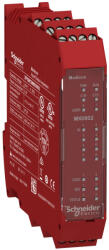 Schneider Electric Preventa XPS MCM - XPSMCMMX0802 biztonsági vezérlő, biztonsági bővítő I/O modul, 8DI+2DO (+start/reset/teszt/státusz), cavaros (XPSMCMMX0802)