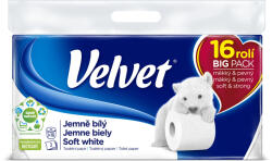 Velvet Puha, fehér (16 darab)