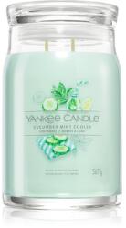 Yankee Candle Cucumber Mint Cooler ароматна свещ Signature 567 гр