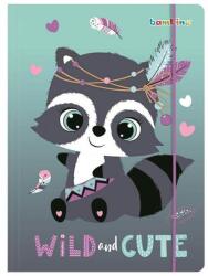 St. Majewski Bambino Premium Mosómedvés A/4 gumis mappa - Racoon (663475)