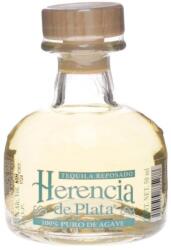  Herencia de Plata 100% agave reposado tequila mini (0, 05 / 38%) - goodspirit
