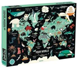 Galison 1000 db-os puzzle - Mudpuppy - Your World (49063) (49063)
