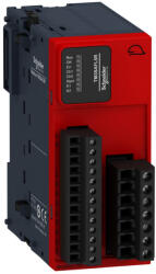 Schneider Electric Modicon TM3 - TM3SAFL5R - bővítő modul, Cat2/PLd/SIL CL2 biztonsági vezérlő, vészleállító-vészkapcsoló-fényfüggöny, 24 VDC (TM3SAFL5R)
