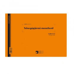Bluering Tehergépjármű menetlevél A5, 100 lapos D. GEPJ. 21/5