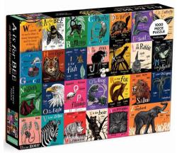 Galison 1000 db-os puzzle - Mudpuppy - A is for Bee - An Alphabet in Translation (76281) (76281)