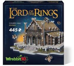 Wrebbit 445 db-os 3D puzzle - A Gyűrűk Ura - Golden Hall - Edoras (01016) (01016)