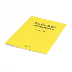 Nyomell Előadói munkakönyv 20lapos füzet (C. 5230-58) (C.5230-58)