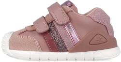 Biomecanics Biomecanics, Colorblock dizájnú bőr és műbőr sneaker, Púderrózsaszín, Ezüstszín, 25 EU (251129-E159-25)