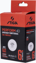 STIGA Perform 3-Star asztalitenisz labdák 6 db fehér