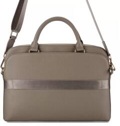 GUESS PU Grained Triangle Logo laptop táska 13-14" barna (GUCB15PGTSPSW)