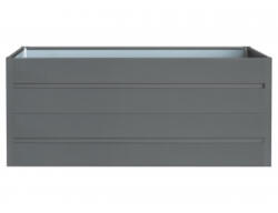 ROJAPLAST Premium Emelt ágyás, fém, antracit, 180 × 90 × 76 cm (HBK189) (HBK189)