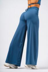 NEBBIA Deni x High-waist Flared Nadrág 312 - blue (M) - NEBBIA