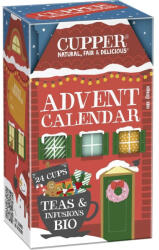 Cupper Adventi kalendárium, filteres bio teaválogatás (24 filter)