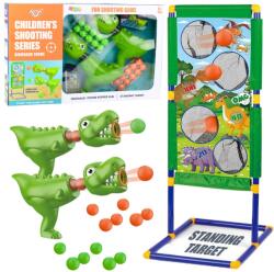 Lövészkészlet Játék Dobócél Pisztoly Dinoszauruszok 24316