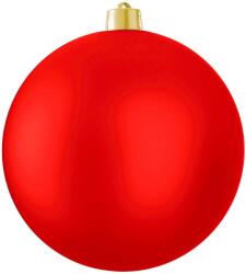 LAALU gömbdísz, piros matt, 20 cm (LAU-6245)