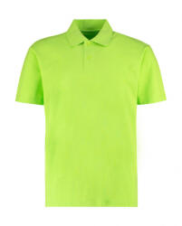 Kustom Kit Férfi rövid ujjú galléros póló Kustom Kit Men's Regular Fit Workforce Polo 4XL, Lime zöld