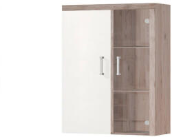 Tempo Vitrines faliszekrény, san marino/cream, CHERIS 4
