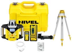 Nivel System Nivela laser rotativ Nivel System NL640R Rosu | 0 - 600 m | 1 x 8 Ah acumulator + incarcator | In valiza (N4430csom)