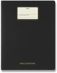 Moleskine MaulwurfSKINE Student XXL, vonalas, fekete (CHSTU71BK)