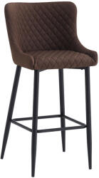 Tempo Bárszék, barna/fekete, CEZARIA - pepita