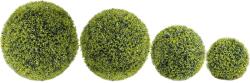  Mesterséges növényi topiary labda, dekoratív zöld, sokoldalú függő design, zöld, 2 db 57 cm