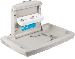  Baba pelenkázó állomás, falra szerelhető, összecsukható kivitel, VILÁGSZÜRKE