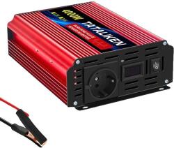  Inverter, tiszta szinuszhullám, nagy teljesítmény, 4000 W, 12 V 50 HZ, 220-240 V