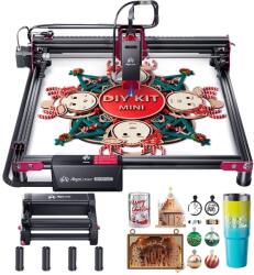  Lézergravírozó, nagy pontosságú, sokoldalú anyagkompatibilitás, DIY KIT MINI 3, 5W