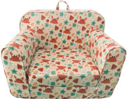 Tempo Kinyitható babzsák, színes, KIDY