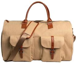  Bőr táska, vízálló, extra nagy kapacitású, barna