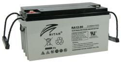 Ritar Акумулаторна батерия Ritar Power RA12-80, 12V, 80Ah, AGM, F5(M8)/F11(M6) конектори (RA12-80)