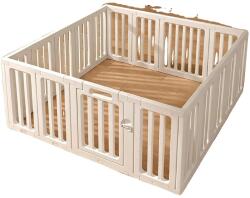  Járóka, moduláris kialakítás, erős biztonsági funkciók, 140 x 150 x 60 cm